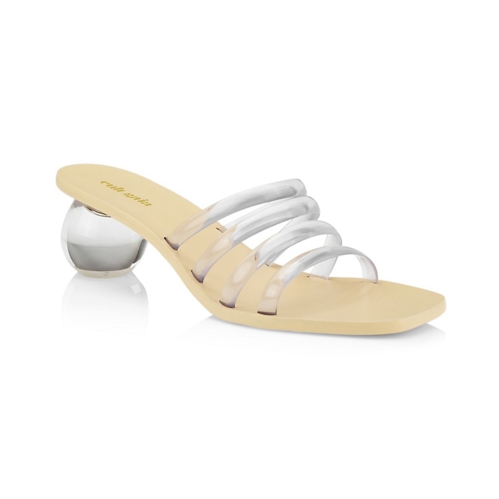 Cult Gaia Jennee Spherical-Heel Sandals